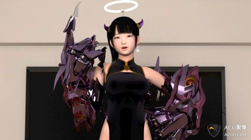 【3D/全动态】电视里跑来的恶魔妹子