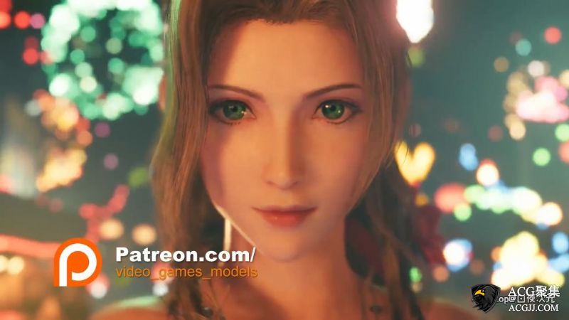 【3D全动态】FF7重置：爱丽丝同人！HOT AERITH 专辑版